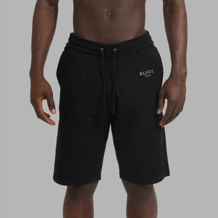 Blvck Branded Cashmere Blend Shorts